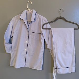 J. Crew women’s 100% cotton pajama set in size xs